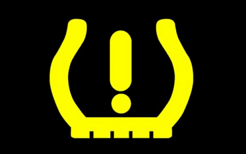 tire pressure monitoring system light