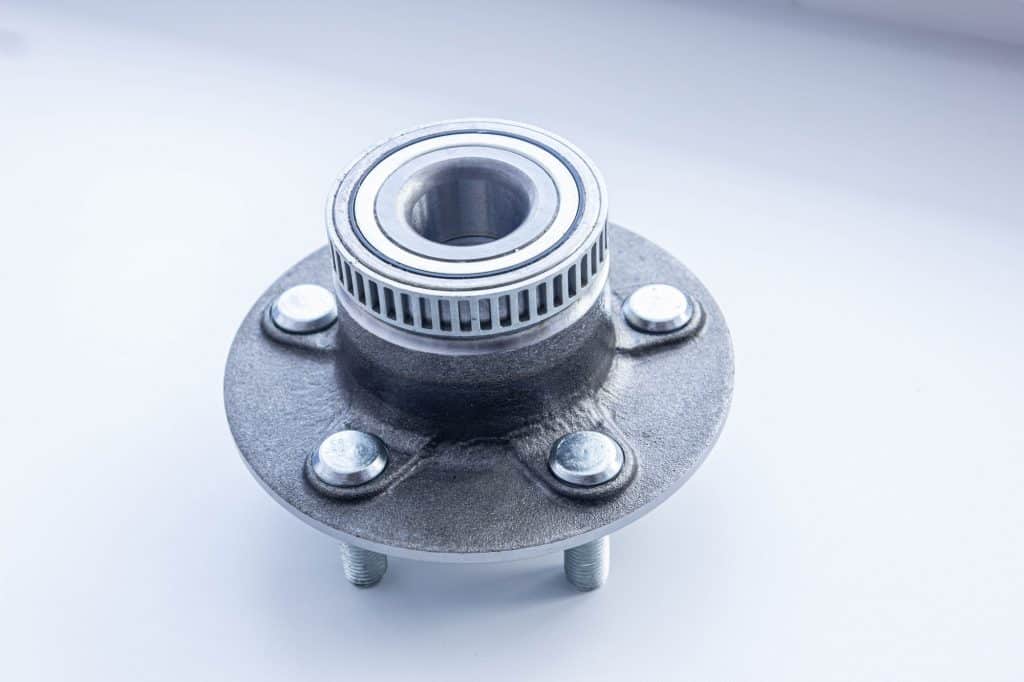 abs ring attached to a hub