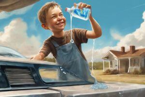 homemade windshield washer fluid
